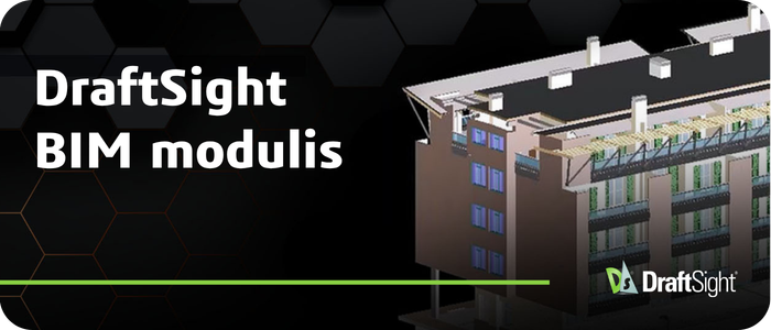 DraftSight BIM modulis-meniu banner
