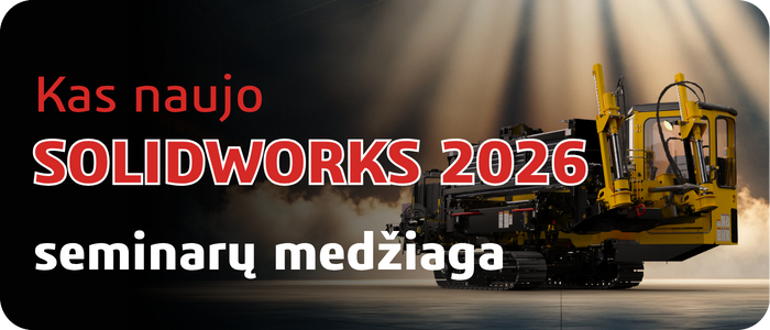 Kas naujo SOLIDWORKS 2026-seminarų medžiaga-banner